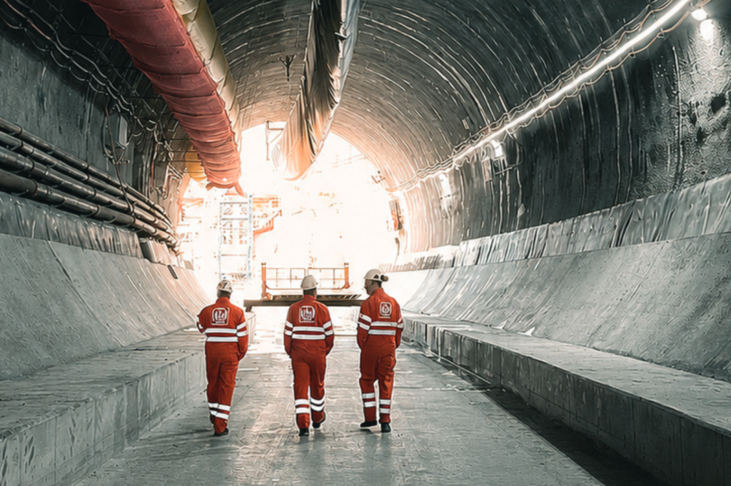 Schweiz — Tunnelbau